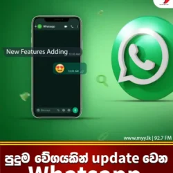 පුදුම වේගයකින් update වෙන Whatsapp